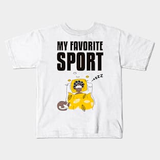 My Favorite Sport Kids T-Shirt